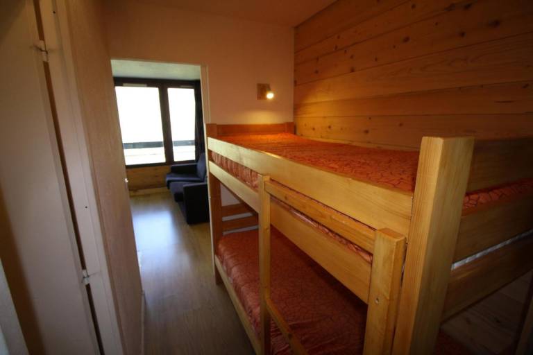 40m from resort center, 8th floor, balcony, tv, ski locker, 21m², Tignes — photo 2