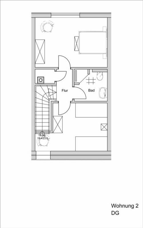 70 m² Ferienhaus ∙ 2 Schlafzimmer ∙ 4 Gäste – Bild 9