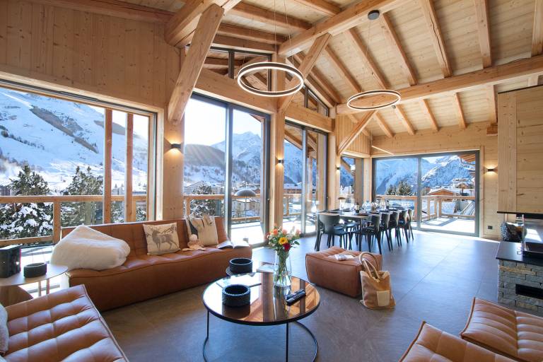 Chalet with jacuzzi, sauna & terrace | Mountain view — photo 2