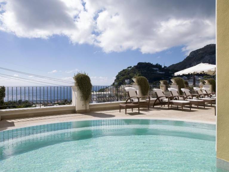 Capri Tiberio Palace in Anacapri