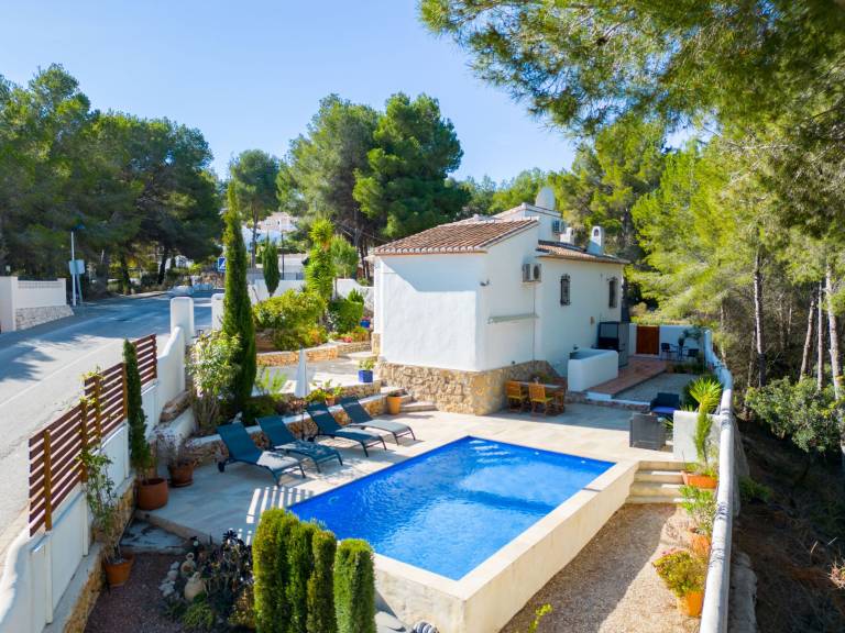 Ferienhaus in Moraira, Costa Blanca für max. 4 Gäste