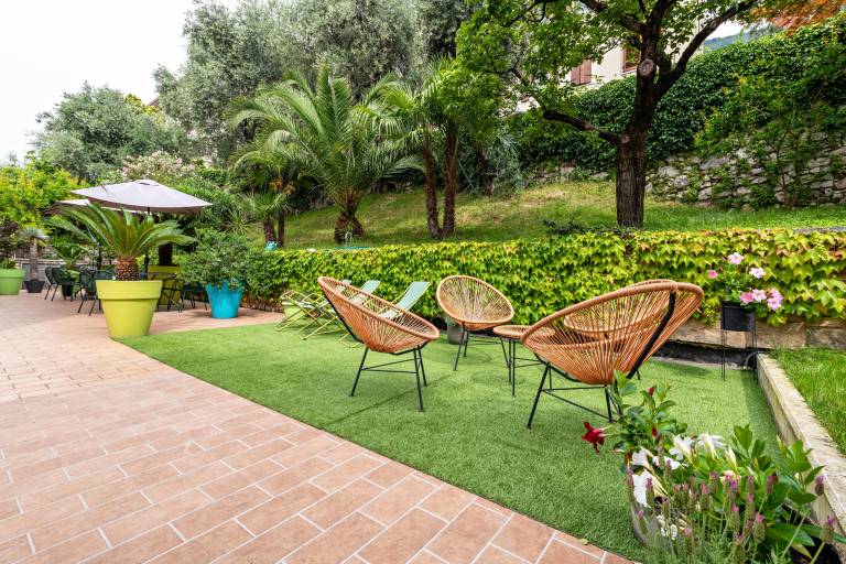 Ferienwohnung mit Hund in Brenzone sul Garda fuer max. 6 Personen
