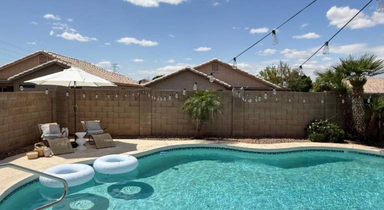 Vacation home with pool in Phoenix, AZ