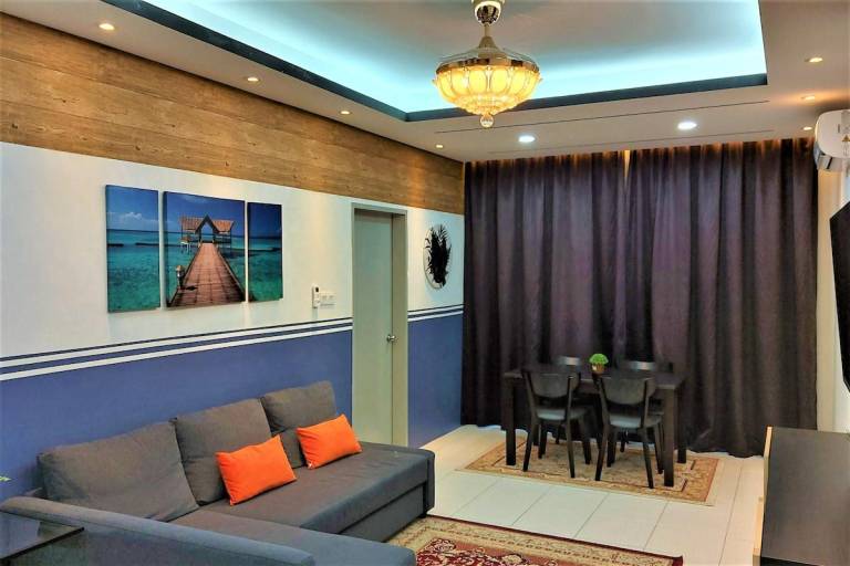Rental apartment with pool in Kuala Lumpur