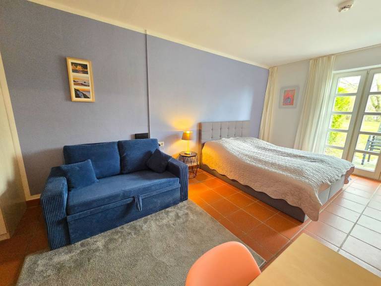Klassik 1 Raum Appartement mit Terrasse