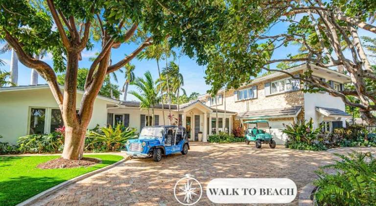 Private neighborhood Heated Pool Walk To Beach Lush Surroundings Harbor Key in Fort Lauderdale, FL