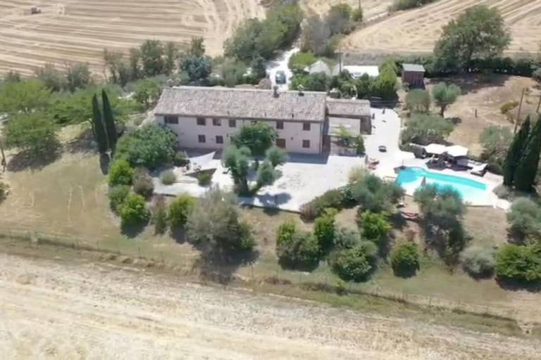 Ferienhaus in San Costanzo, Monte Porzio f&uuml;r max. 13 Personen, 