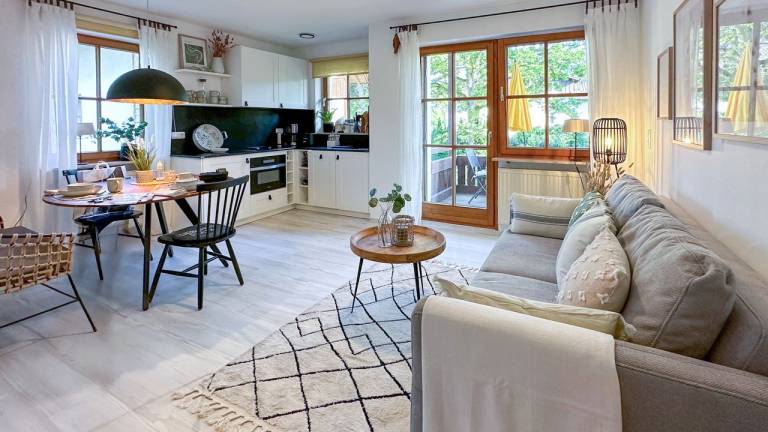 Ferienwohnung mit Hund in Chieming, Chiemsee, Deutschland