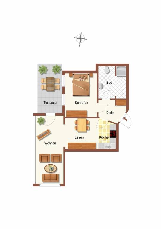 Haus Wenden Fewo 1: strandnahe und ruhige 2-Zimmer-Fewo — photo 5