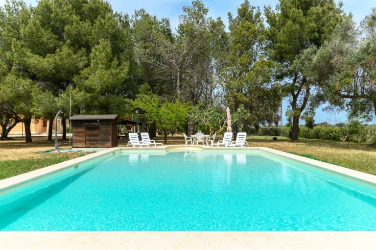 Villa with private pool, yard & terrace in Mesagne