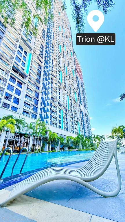 Serviced apartment with sauna, pool & grill in Kuala Lumpur