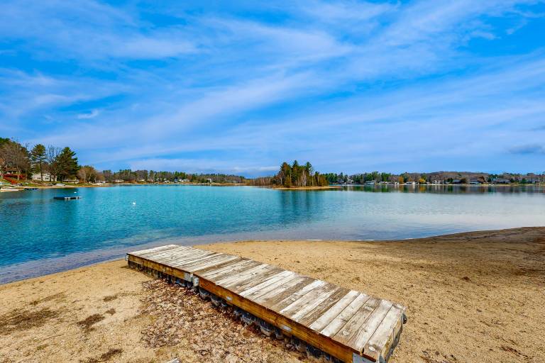 1/2 Mi to Lake! Traverse City Retreat w/ Dock — photo 2