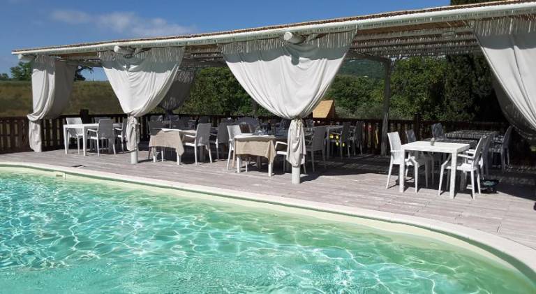 Farm with pool, terrace & yard | Pets allowed in Magliano in Toscana
