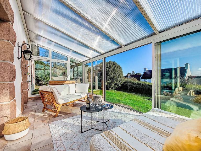 House with yard, barbecue & terrace | Sea view — photo 5