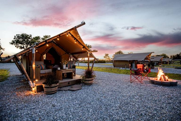 Camping Flat Creek Township