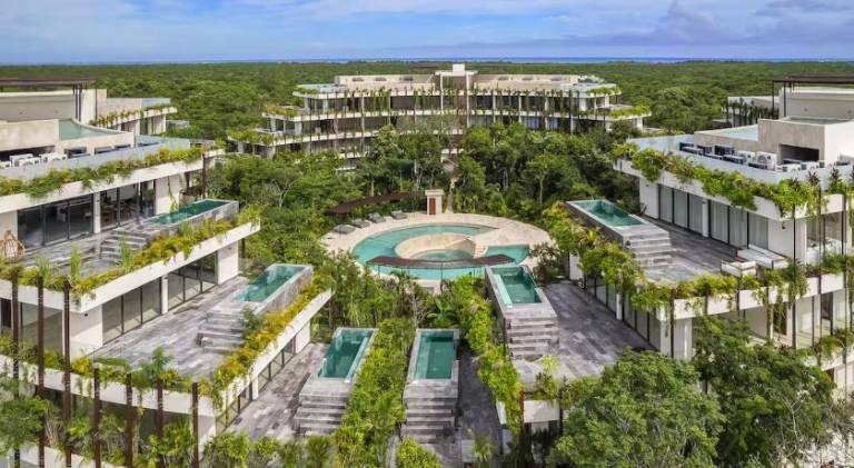 Holiday apartment with pool in Tulum