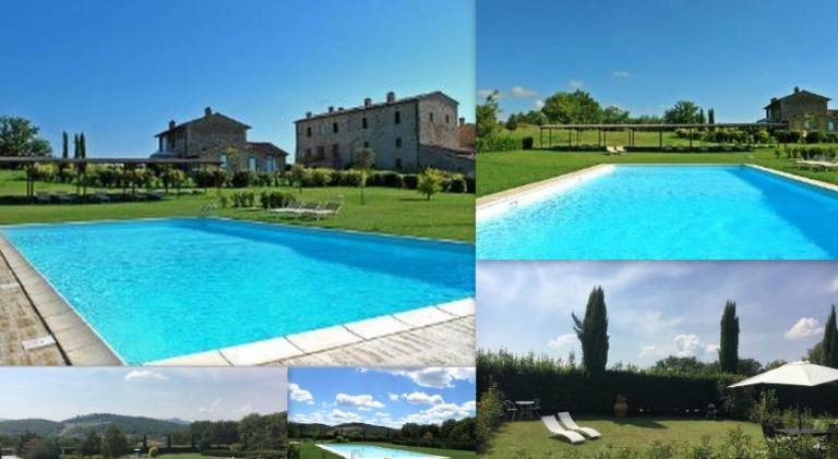 Apartment with garden & pool in Colle di Val d'Elsa