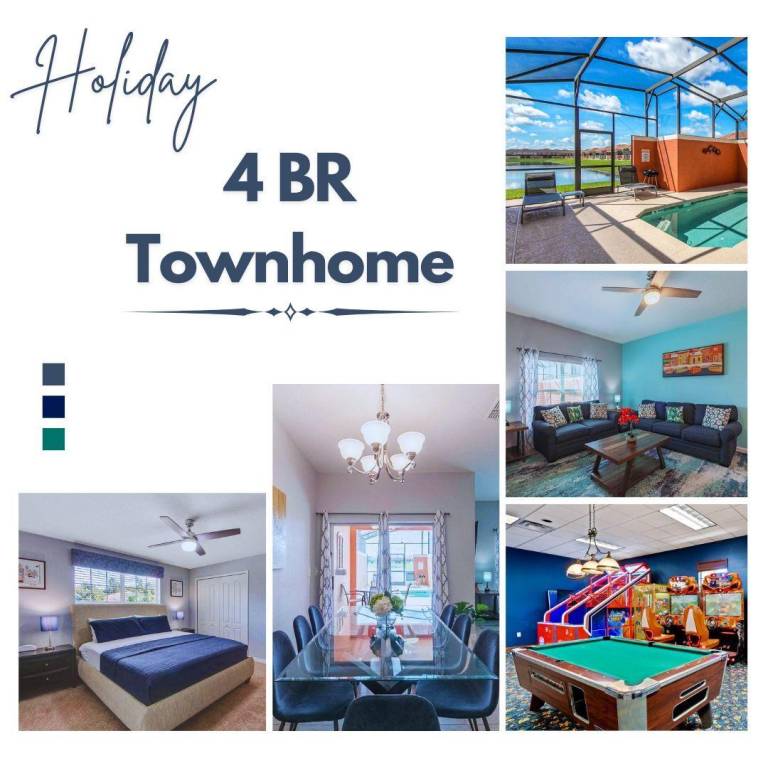 Villa with sauna, private pool & barbecue | Suitable for remote work | Dogs allowed in Kissimmee, FL