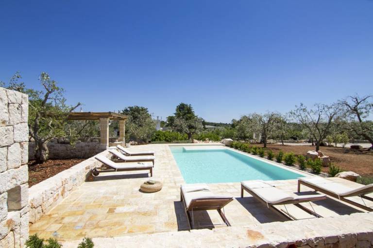 Villa with garden, private pool & barbeque | Pool view — photo 3