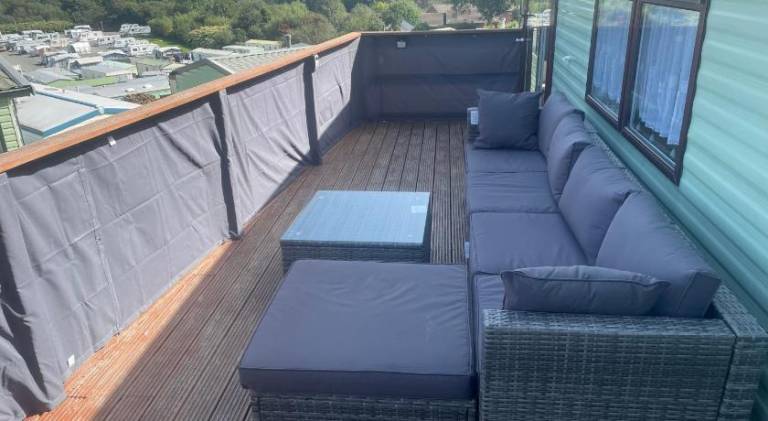 Haven on the Hill 2 Bed Caravan with Town Views of Aberystwyth F7 in Aberystwyth