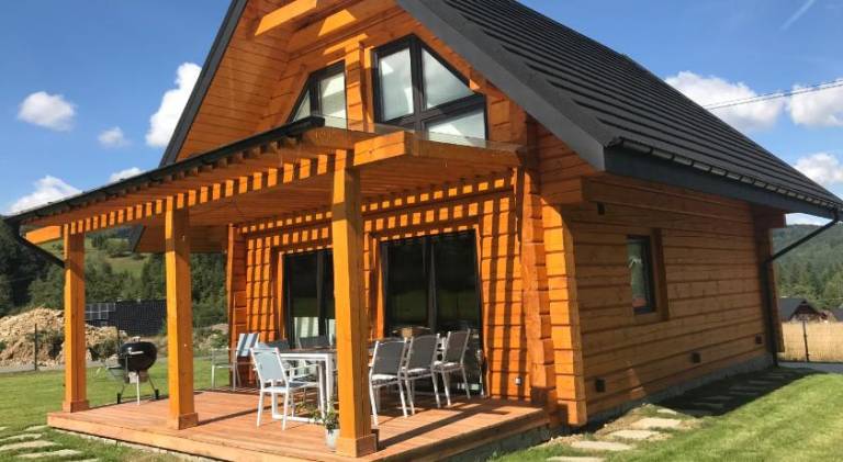 Domek w stylu alpejskim Stryszawa