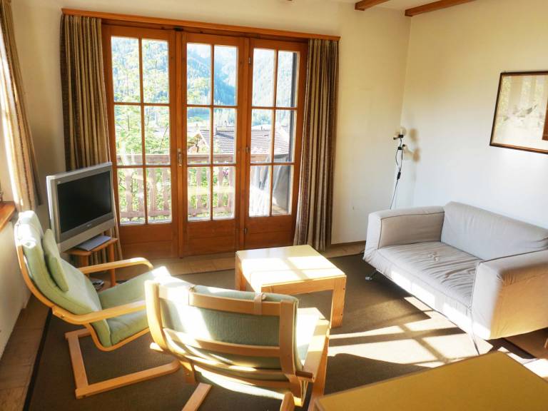 Ferienwohnung mit Hund in Scuol f&uuml;r max. 4 Personen