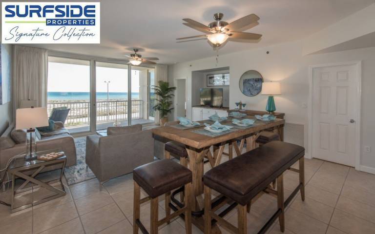 Upscale Condo with Direct Gulf View SRT202