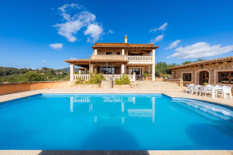 Holiday Home Turo Golf with Sea View, Wi-Fi, Pool & Garden in Felanitx