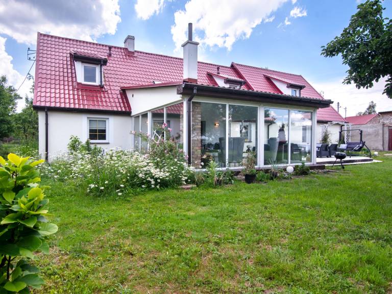 Ferienhaus mit Hund in Anielino, Polen für max. 10 Gäste