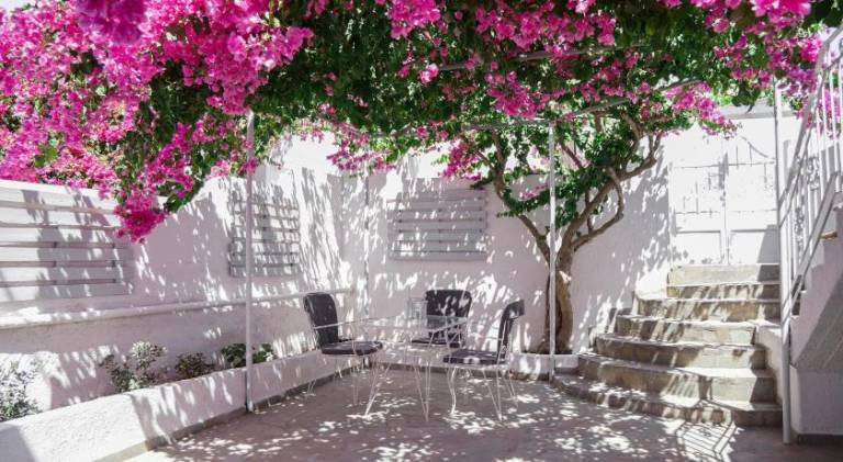 Charming house with garden | Pet-friendly in Santorini