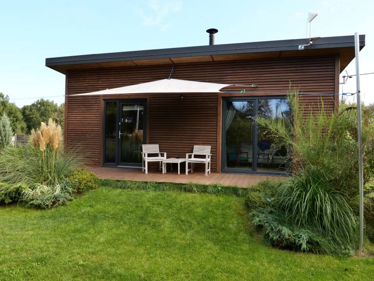 Ferienhaus mit Hund in Nowe Warpno, Polen für max. 4 Personen