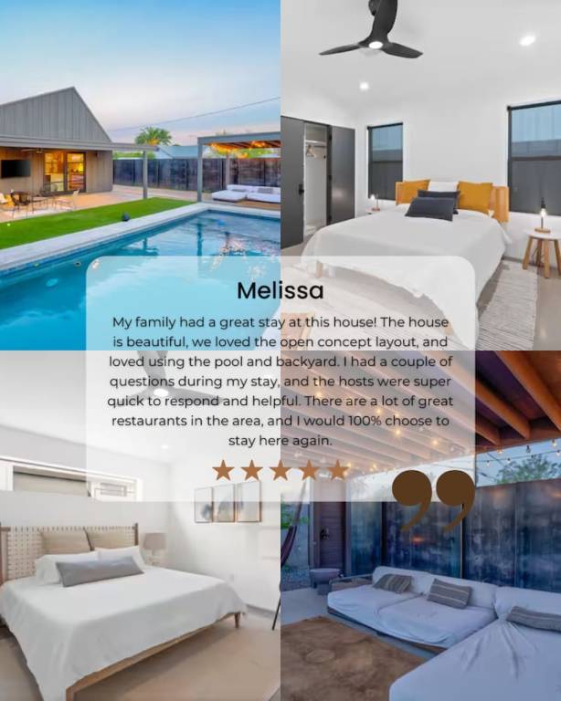 Modern Home w Heated Pool