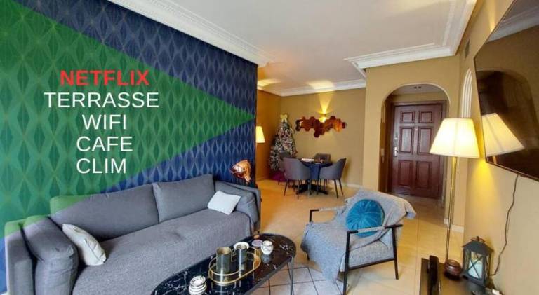 Rental apartment with 2 rooms for 6 persons in Casablanca