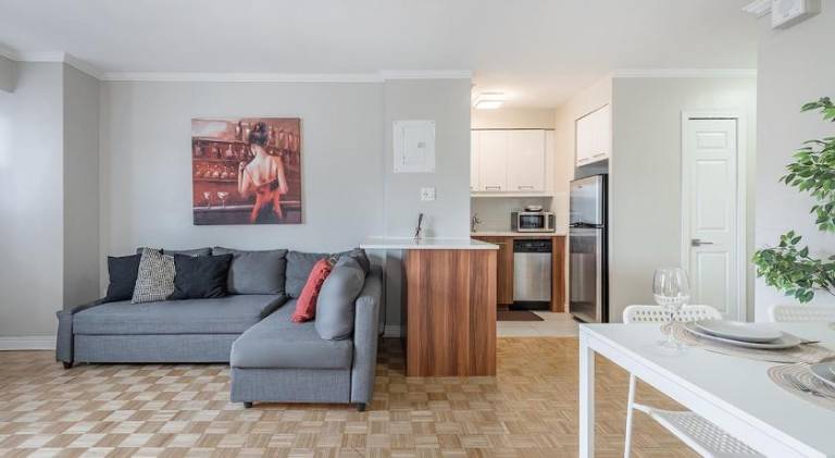 Outstanding 1BR in Heart of Downtown Montreal in Montréal, QC