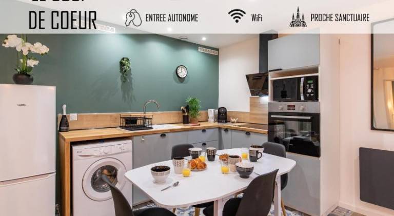 Apartment with 1 room for 3 persons in Lourdes