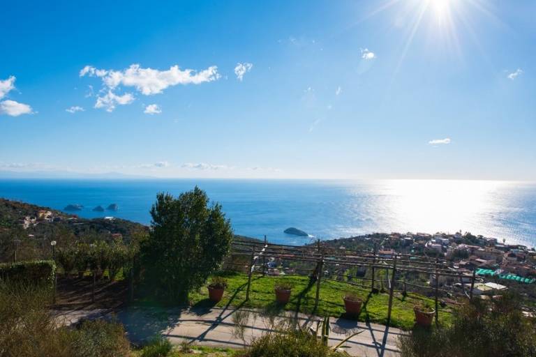Agriturismo Fattoria Terranova: Camera deluxe vista mare in Sant'Agnello