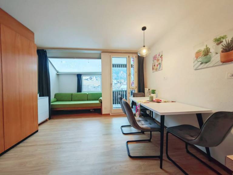 Ferienwohnung mit Hund in Surses, Conters f&uuml;r max. 2 Personen