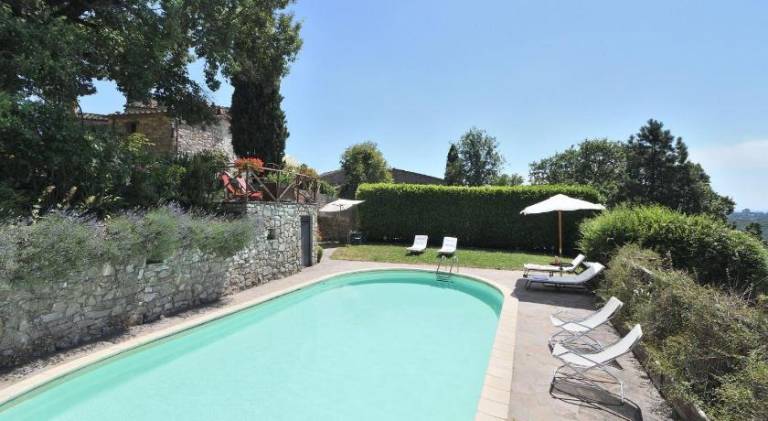 Villa with private pool, patio & barbecue | Pets are welcome in Castellina in Chianti