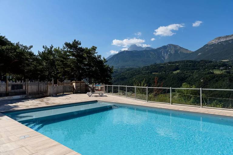 Campsite Le Champ Long - Mobile home with out toilet block 6 people in Gap