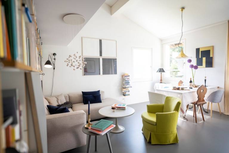 Ferienwohnung mit Hund in Scuol f&uuml;r max. 4 Personen