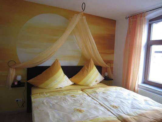 Nette Wohnung in Thale mit Garten Terrasse und Grill