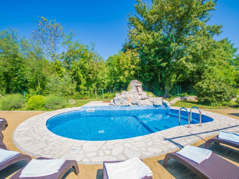 Rental with pool, patio & yard | Pool view — photo 3