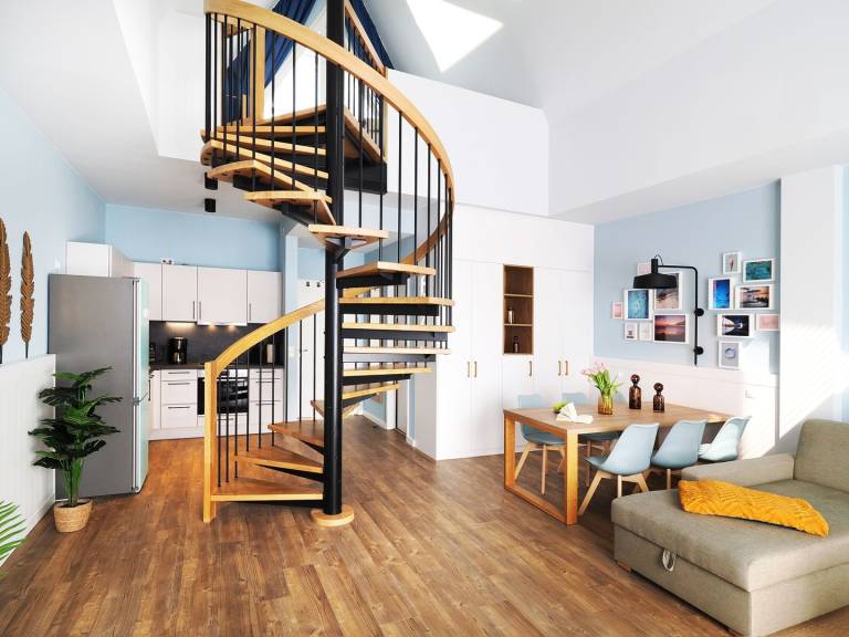 Ferienwohnung mit 1 Schlafzimmer und Balkon in Heringsdorf