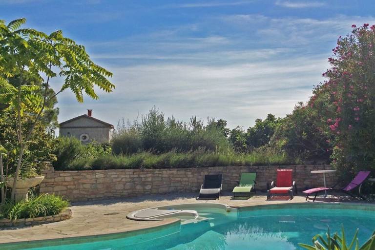 Vacation home with patio, garden & pool — photo 5