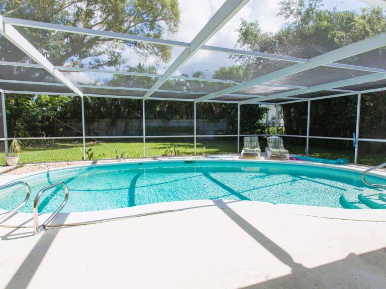 Family-oriented house with private pool & grill | Close to the beach | Pet-friendly in Cape Coral, FL