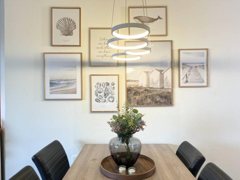 Rental apartment with yard, barbecue & sauna in Butjadingen