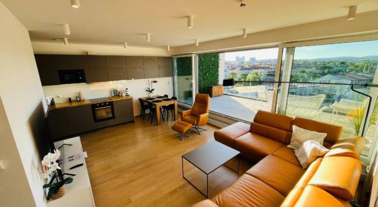 Brno City Center Apartment with parking and a big terrace — photo 2