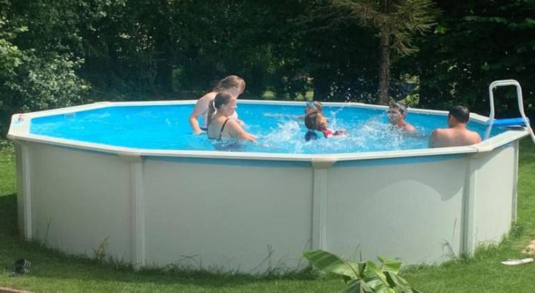 25 m&sup2; Zelt