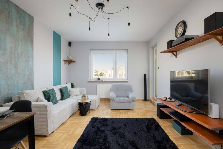 W adys awa Reymonta 2A Warsaw Cozy Apartment Balcony Close to the Airport in Warsaw