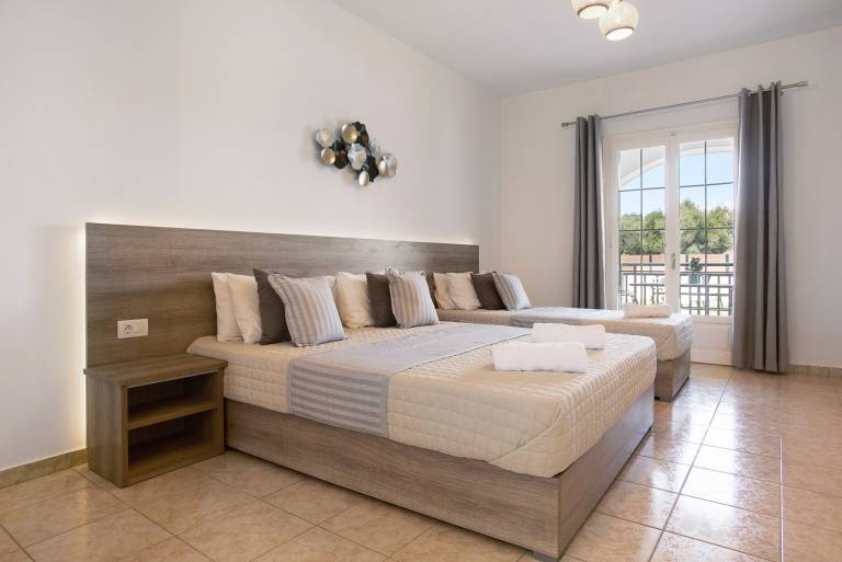 Apartment with fast internet & garden | Garden view in Zakynthos